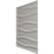 Ekena Millwork 19 5/8in. W x 19 5/8in. H Arlington EnduraWall Decorative 3D Wall Panel Covers 2.67 Sq. Ft. WP20X20ATBGL - alternate 5